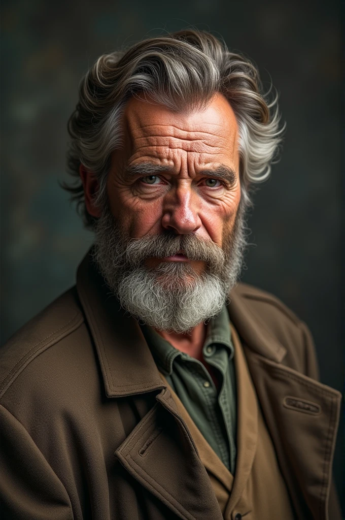 Realistic photos of men in the past 