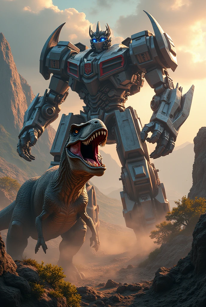 T-rex contra megatron