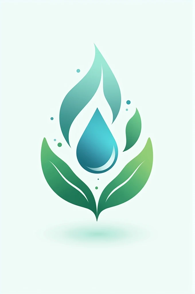 The EcoSip emblem is a stylized leaf surrounding a drop of water., symbolizing the union between nature and technology. It is designed to convey the essence of sustainability and freshness in every use.