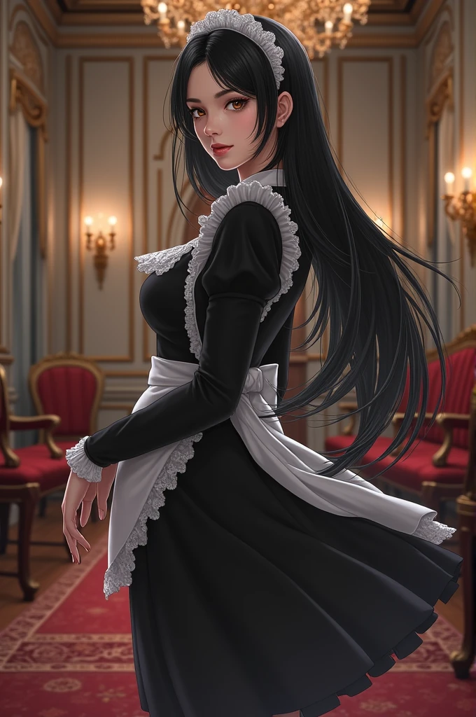 Black Hair Maid