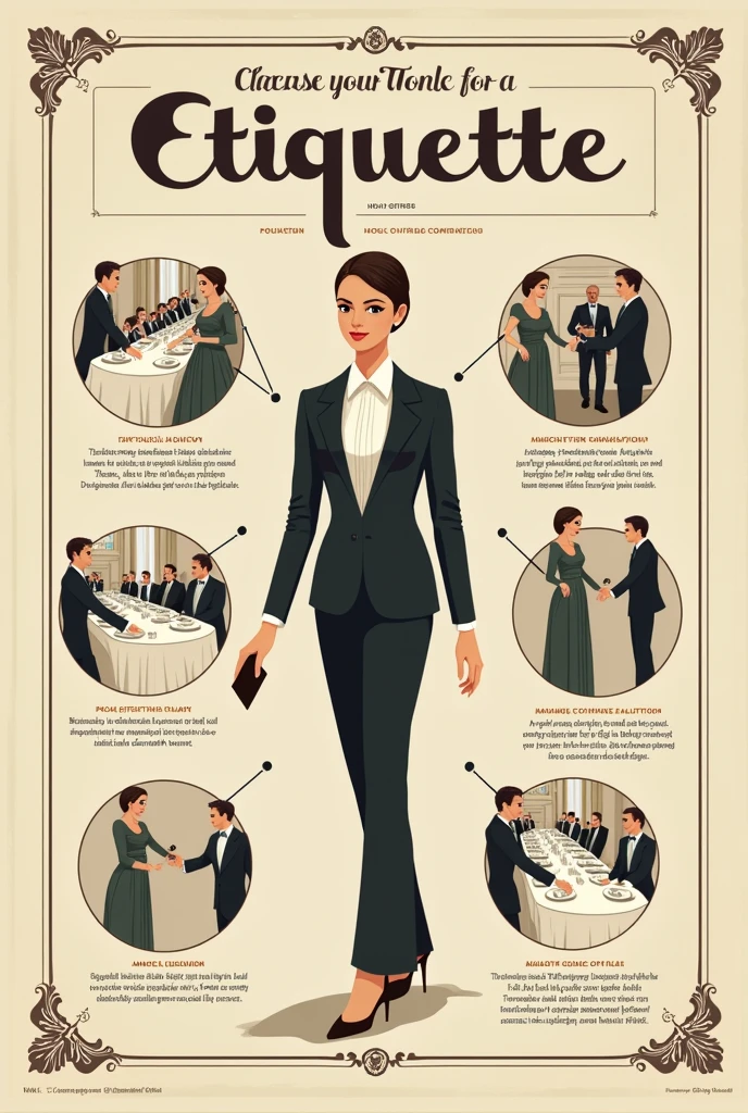 poster about etiquette