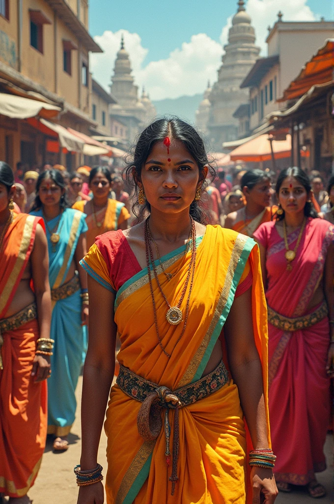 Maharashtrian look