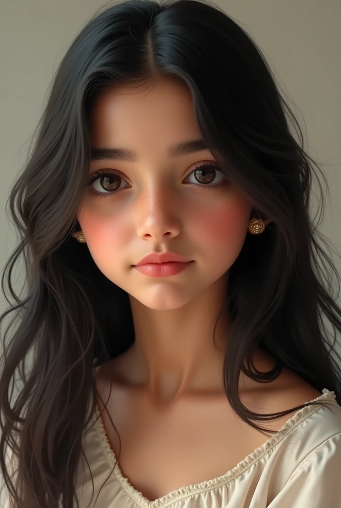 Create a realistic image of girl like pakistan girls