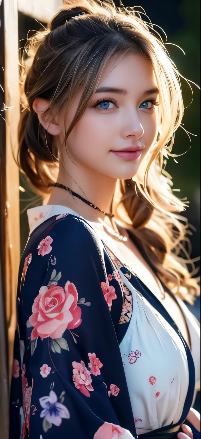 Floral kimono、Hot Spring Town、kimono、firework、Blue eyes、bionde、Tattoos all over the body、More than one person、Clothes got wet、Hair tied up、Full body photo、Sexy Face、Long Hair、Loosely tied ponytail、A look of complete lust、(((masterpiece)))、((Highest quality))、((超Realistic))、Mature woman、Mature woman、perspective、Very detailed、The perfect temptation、Best image quality、Fine-grained image quality、beautiful、Europe, woman, French, woman Italian, Italian, smile、Blue eyes、jewelry, Blue eyes, Realistic, High resolution, Soft Light,Hip Up, Glowing Skin, (Detailed face),tattoo, jewelry, , night, bionde, Wavy Hair,attractive appearance, smile, Perfect Style, Perfect balance,