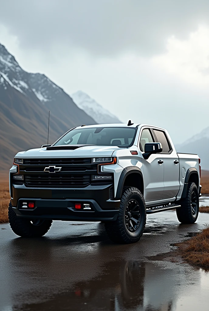 Chevrolet Silverado merged with Toyota Tacoma