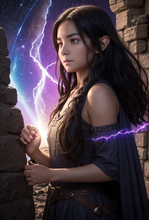 1. Prologue: Hidden Magic
The story begins in a small village named Alicia. The villagers live peaceful lives and consider magic to be merely a legend. The protagonist, Lia, is a young girl who lives with her grandmother after the death of her parents. Lia always feels different from others and occasionally discovers she has unusual abilities.
2. The Call of Destiny
One day, Lia discovers a mysterious crystal in an ancient ruin near the village. The crystal emits a powerful glow and reveals an ancient prophecy, stating that a "Child of the Stars" will save the world. Lia is suddenly attacked by a mysterious force, and the village is subsequently destroyed.
3. Seeking the Truth
During her escape, Lia encounters a mysterious sorcerer named Karl, who informs her that she is the "Child of the Stars" from the prophecy and possesses powerful magical abilities. Lia and Karl embark on a journey to find the source of her power, meeting various mystical and magical beings along the way, including a half-human, half-beast warrior named Ero and an elven archer named Alice.
4. The Rise of the Dark Forces
Lia and her new companions discover that an ancient dark sorceress named Vivian is amassing power with the aim of seizing control of the world. Vivian's plan is to disrupt the magical balance of the world and plunge it into endless darkness. Lia must find an ancient artifact capable of stopping Vivian.
5. The Mysterious Trials
Lia and her group travel to an ancient ruin where the artifact capable of stopping Vivian is hidden. However, before they can retrieve it, they must complete a series of mysterious and dangerous trials. These trials test their wisdom and courage while forcing Lia to confront her deepest fears and doubts.
6. The Eve of the Final Battle
Before the final showdown, Lia and her companions learn Vivian's true motives: she is driven by past tragedies and hatred. Lia attempts to use her empathy and wisdom to resolve Vivian’s hatred and find a peaceful solutio