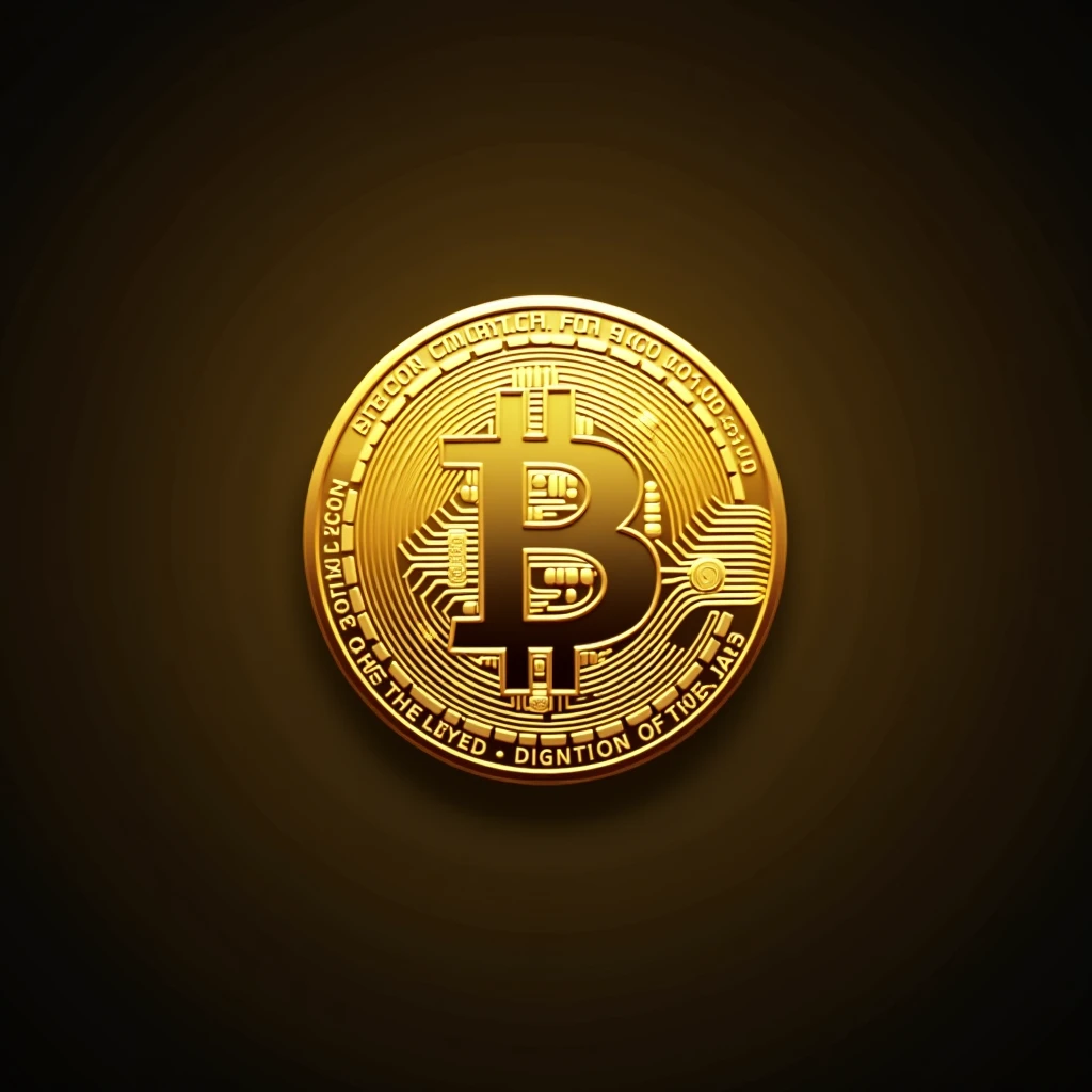Create a logo for my digital currency consumption gold bitcoin card &price;AICO&price; based on mature financial payment platforms,To perceive:Just logo,No card image,gold