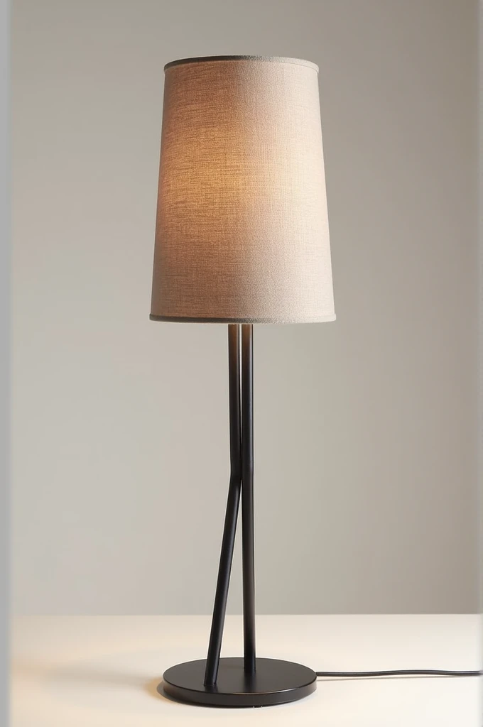 Long faux with black rods
