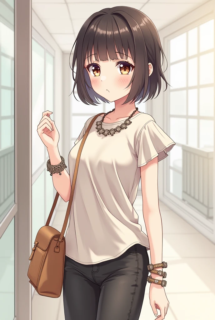 Sample dressing a girl