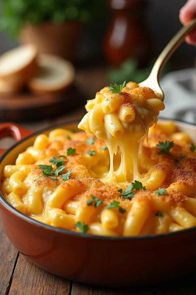 Mac and cheese 

