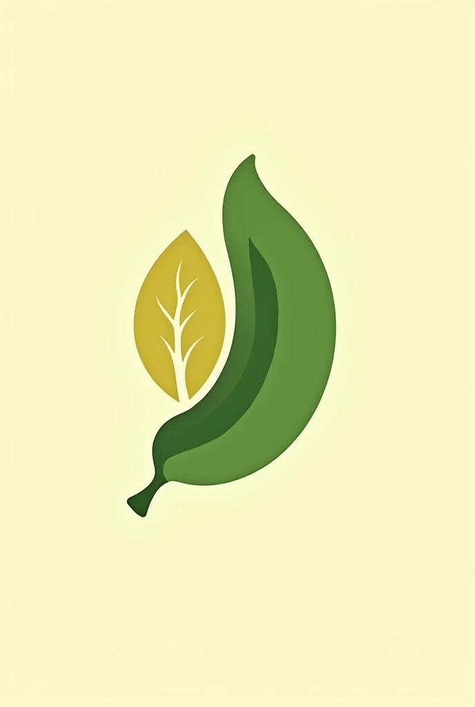 Logo of a shampoo company whose product is made from banana leaves and which has its name in the logo