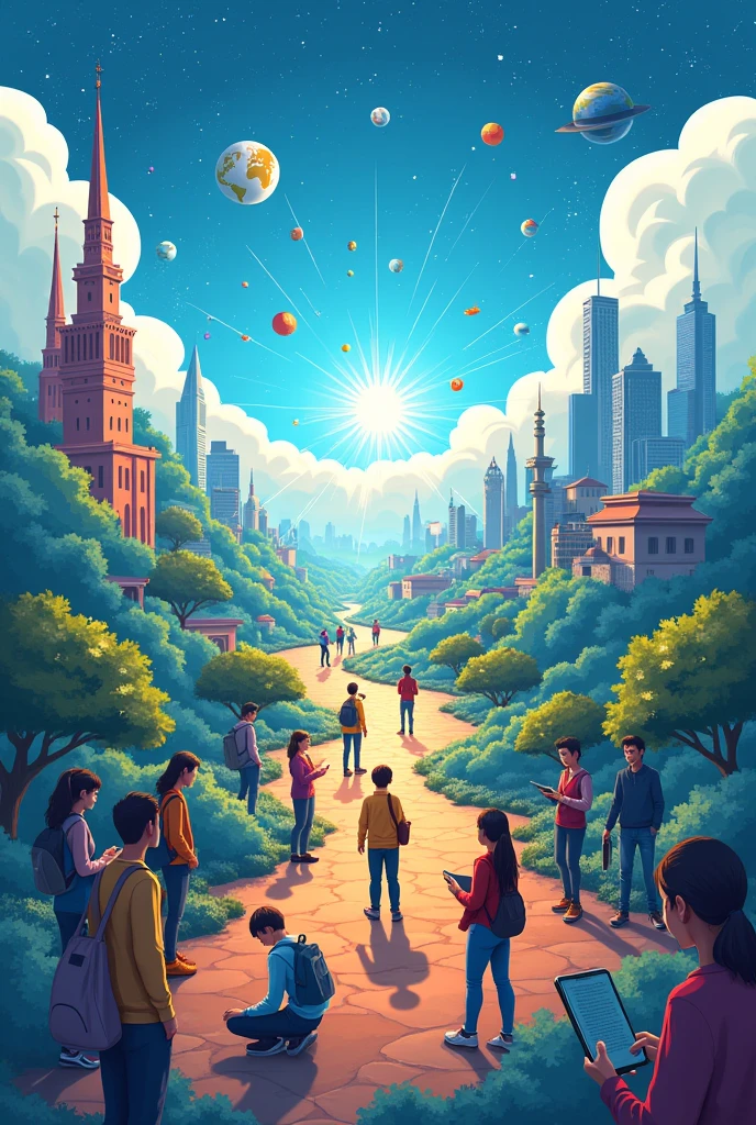 from clicks to progress: youth digital pathways for sustainable development