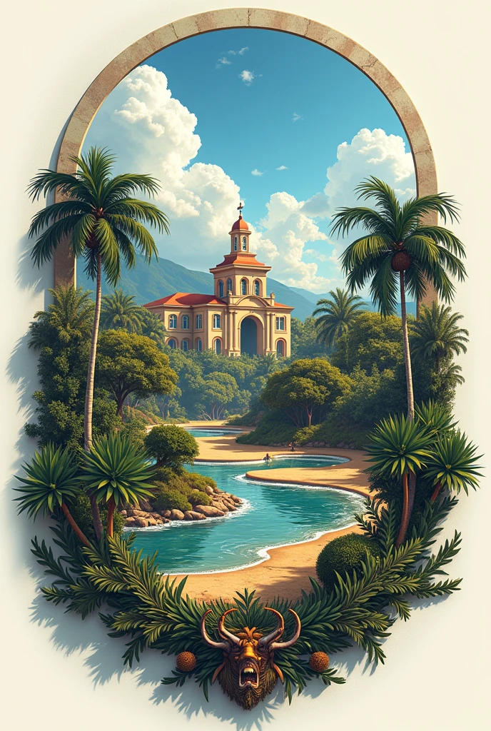 I would like to make an image to put as a profile picture with the state school of Alagoinhas with those of Alagoinhas and Bahia
