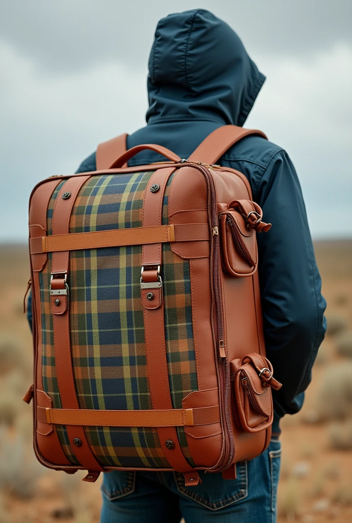 The migrant suitcase they carry in it