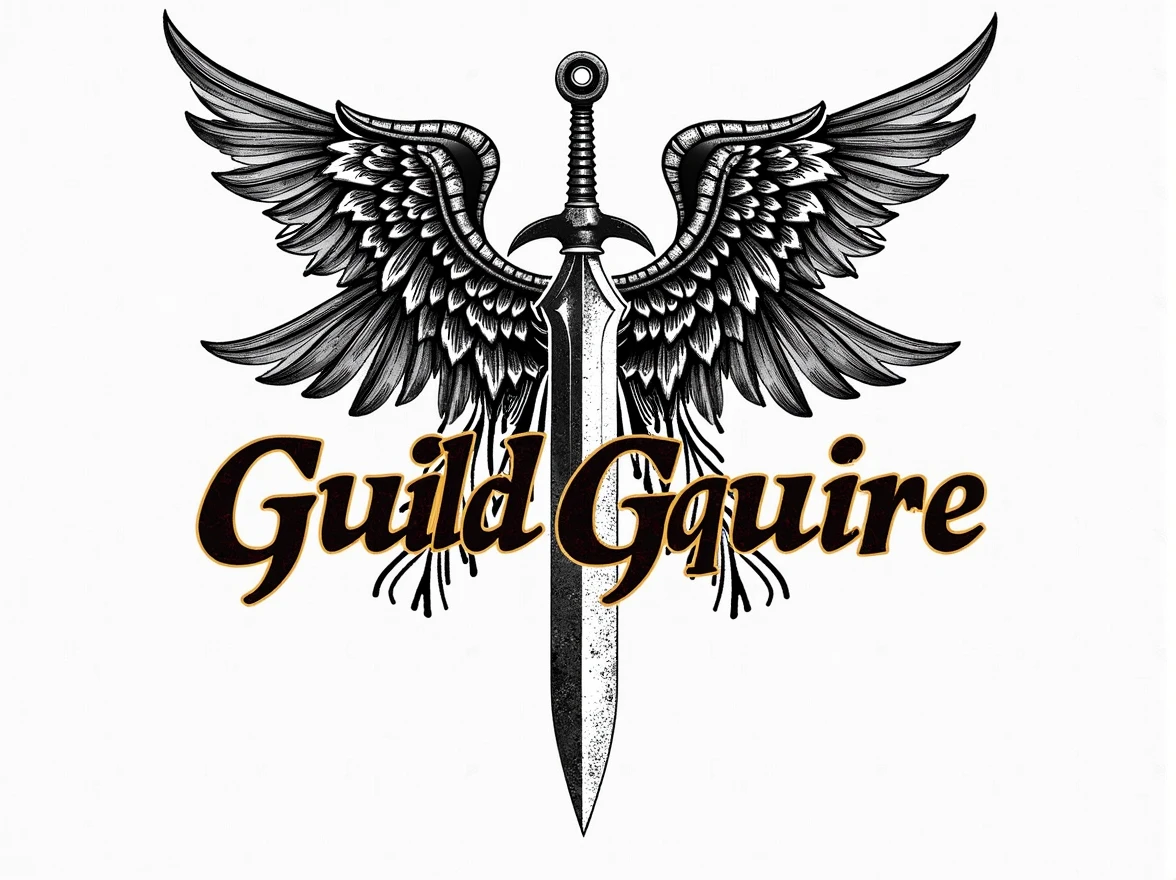 dagger voadora, dagger, wings, symbol, clan, black backdrop, symbol para clan, symbol para guild, online games