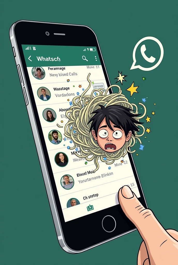 Text written on whatsapp "Sometime by mistake Muted notification on whatapp can create a mess"
