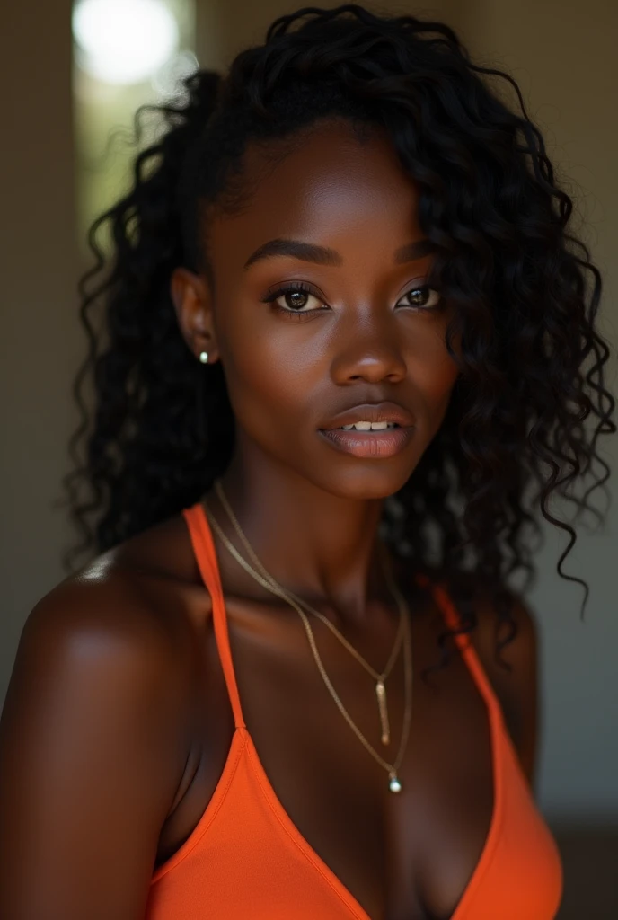 ebony in libergire show tits