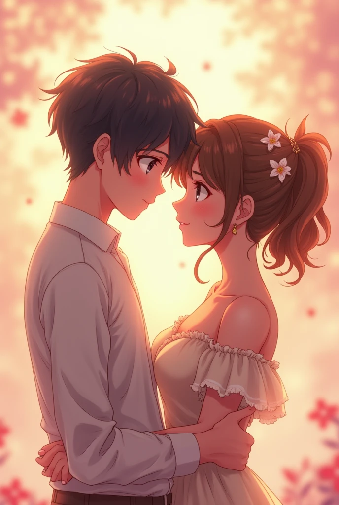 Anime couple photo