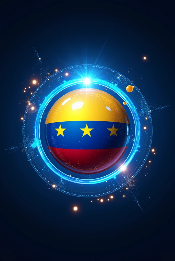 logo for a casino-style digital draw, highlighting the Paraguayan flag, highlighting that it is a draw entirely on an online and digital platform, prizes must be cars and money, an image that demonstrates technology