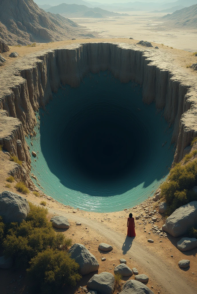 But sadly... theres a Hole in earth (Not too deep)