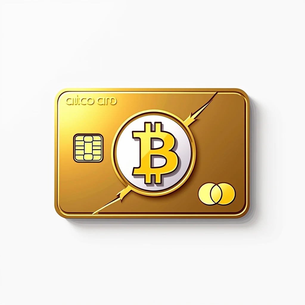 Create a logo for my digital currency consumption bitcoin card &price;AICO&price; based on mature financial payment platforms，To perceive：Just logo,No card image，gold
