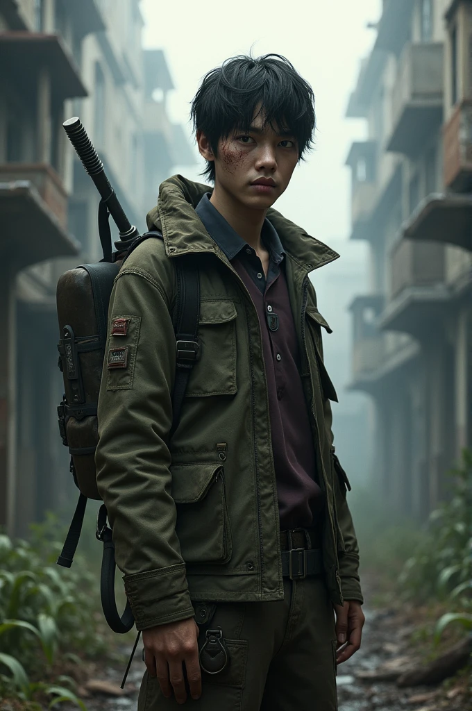 Jeon Jungkook como se pertencesse ao mundo de The Last of us