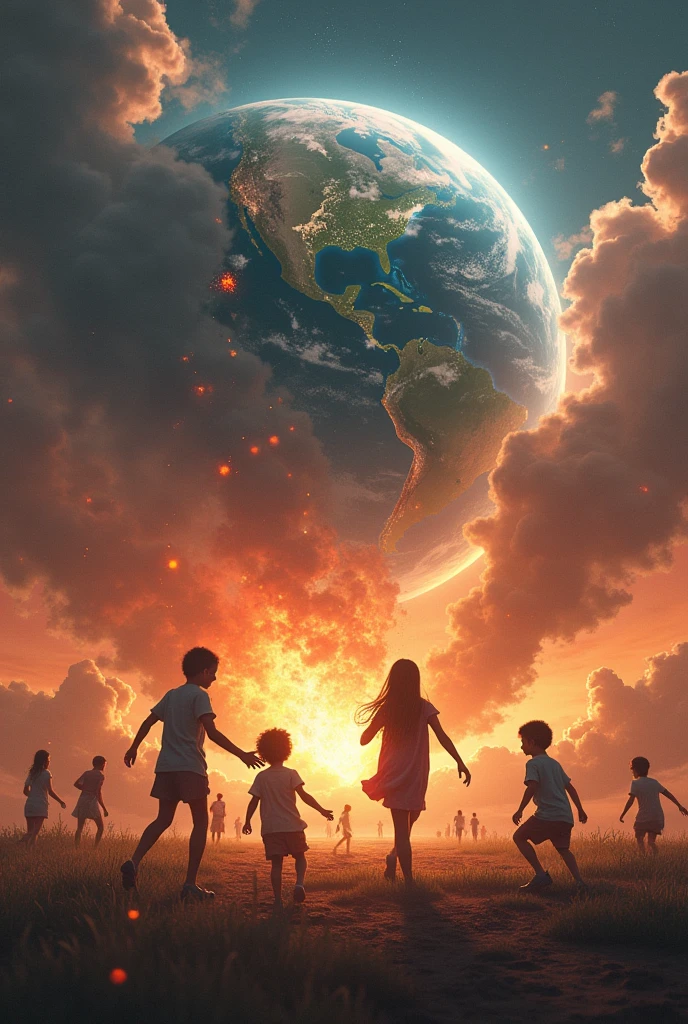 While we play, planet Earth is destroyed