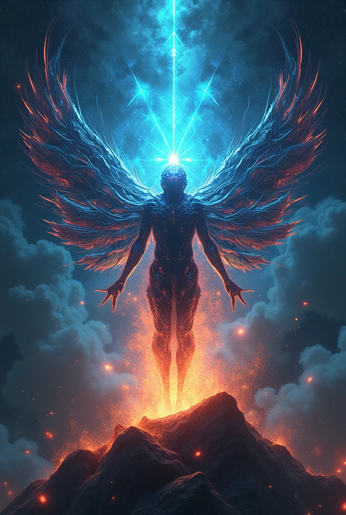 A cover for a rebirth-themed trap plugg album