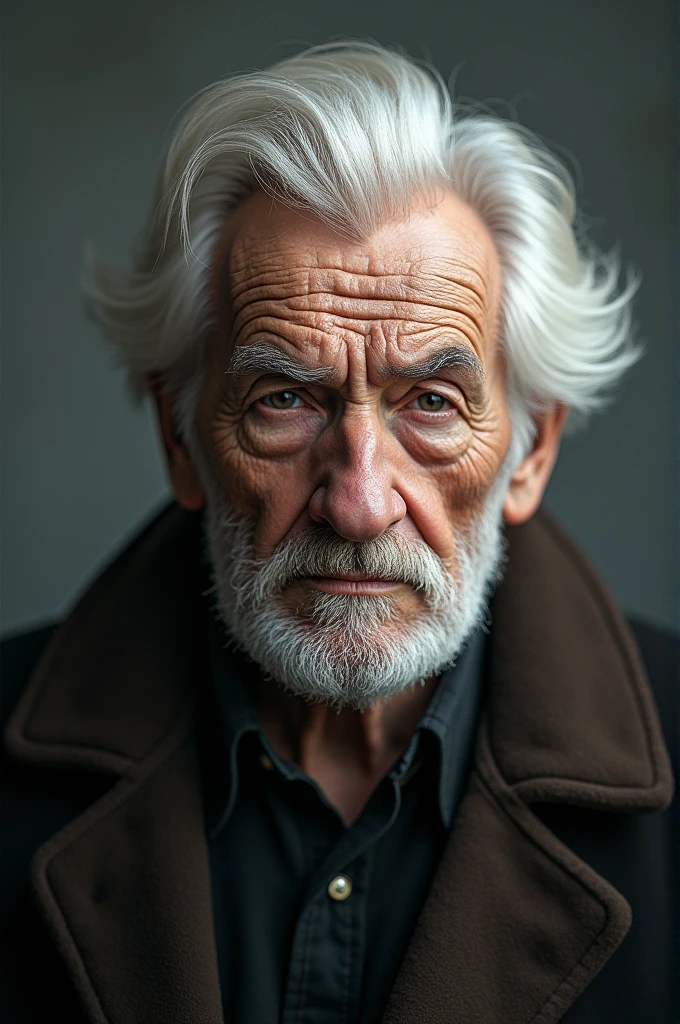 White haired Russian