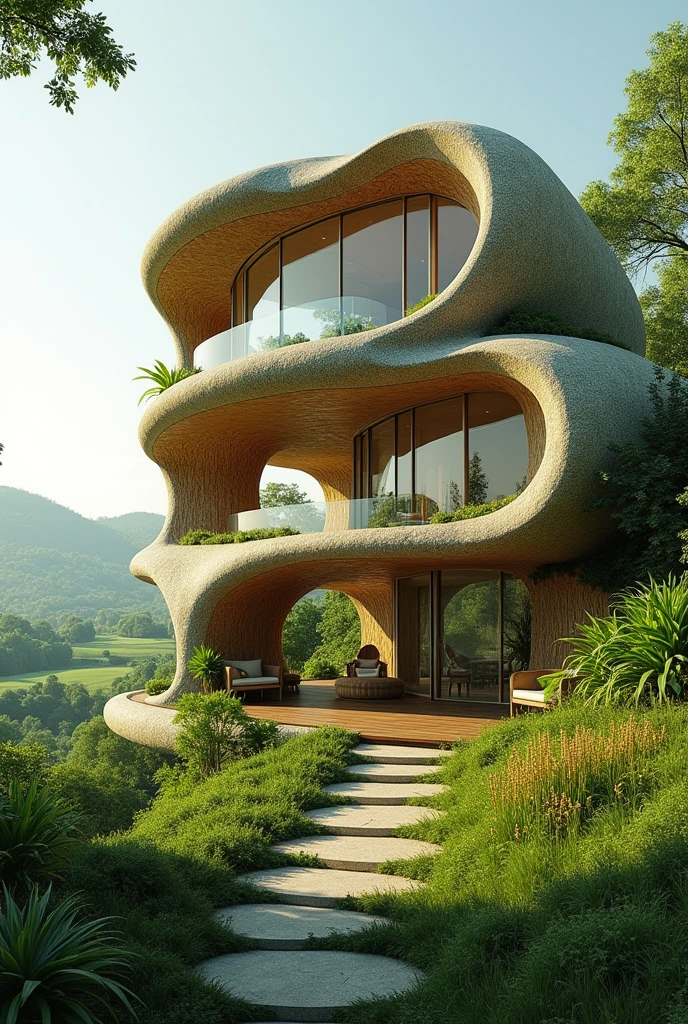 Make architecture inspired by corn 