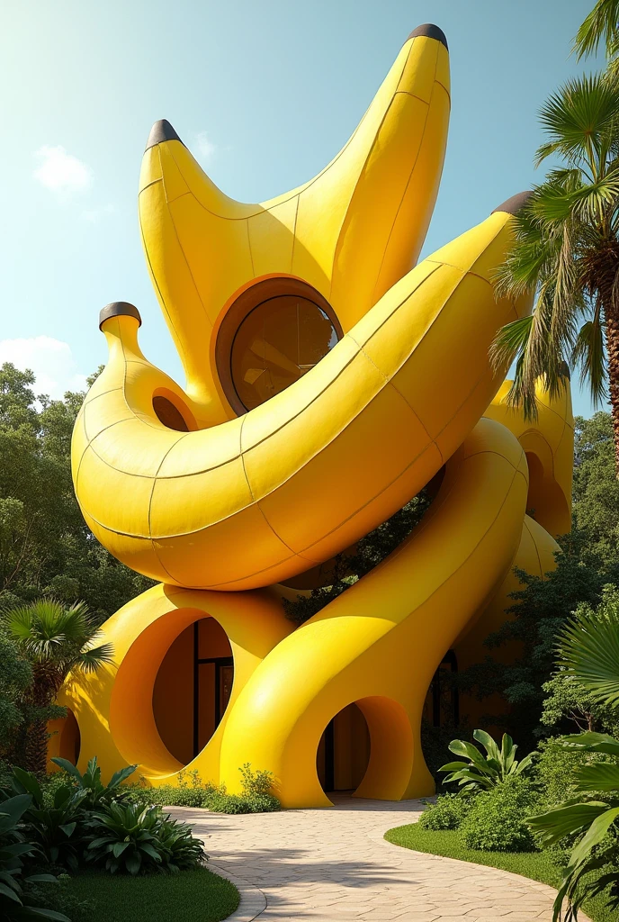 Make architecture inspired by banana