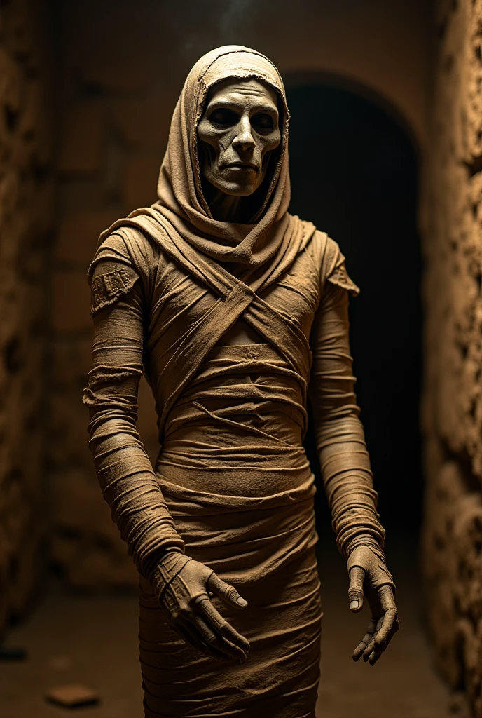 Creat a mummy photo
