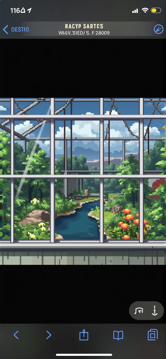 botanical garden、greenhouse、Glass