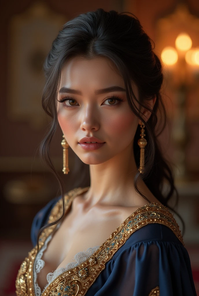(mature:1.2) Style-Princess, (tifkeller:1.08), masterpiece, best quality, highest quality, cinematic lighting, (volumetric lighting), extremely detailed CG unity 8k wallpaper, focused, 8k wallpaper, 4k wallpaper, extremely detailed, ultra realistic, photorealistic, sharp focus, absurdres, (HDR:1.2), (high contrast), photograph, detailed and intricate, instagram, portrait, highly detailed, digital painting, artstation, concept art, smooth, sharp focus, illustration, cinematic lighting