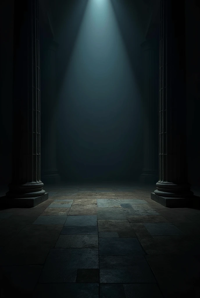 a court's dark background