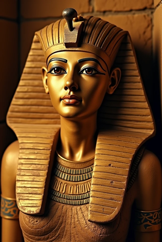 Archaeologists find Cleopatra&#39;s tomb inside a chamber in the pyramid the tomb is open inside Cleopatra is still alive the archaeologists who are a woman and two men are in panic 