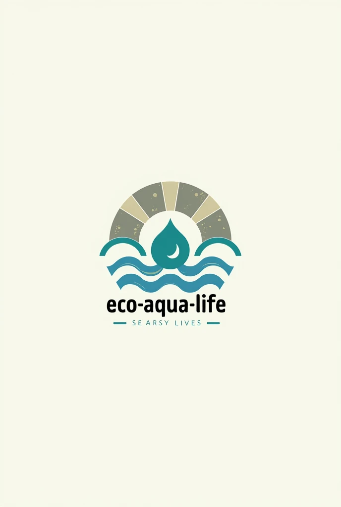 Create an eye-catching logo that features water, Plasters and the name eco-aqua-life