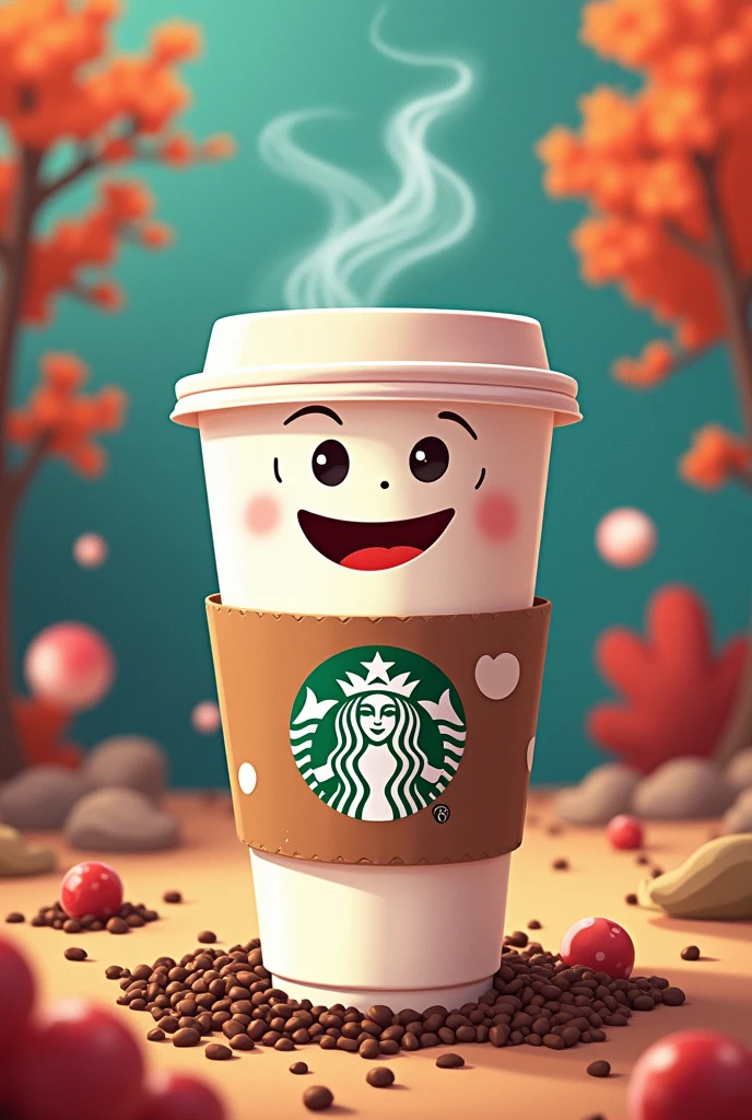 Create snapchat starbucks coffee