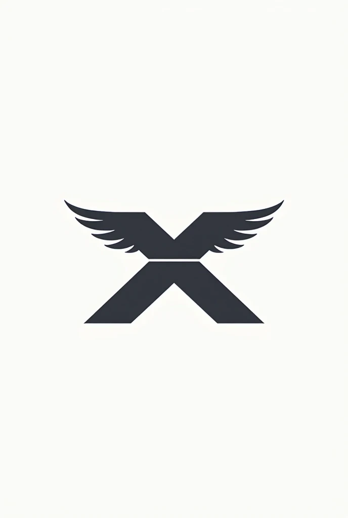 X logo with bird 
