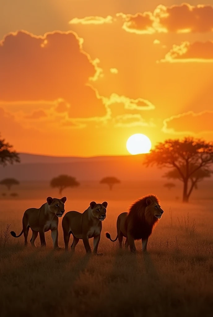 Absolutely! Here’s a prompt focused on lions:
**"Imagine you are observing a pride of lions in the African savanna at sunset. Describe their interactions, the dynamics of the group, and the majestic way they move through their territory. What emotions do you feel as you witness this powerful scene in nature?"**
Let me know if you’d like more prompts or a different angle!