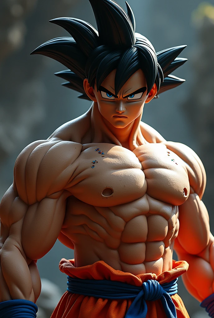 naked goku