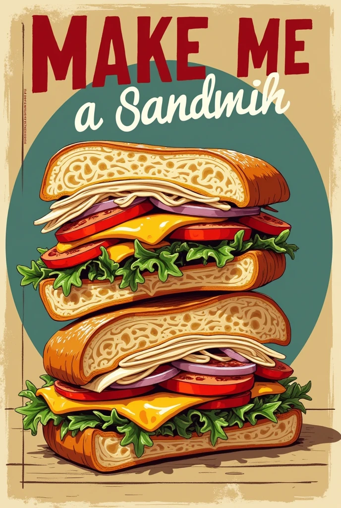 Make me a flyer for a store called sandwich demensial and pastafrola
