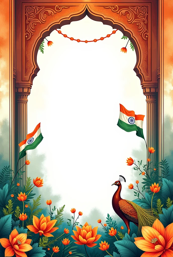 Indian Independence day invite 