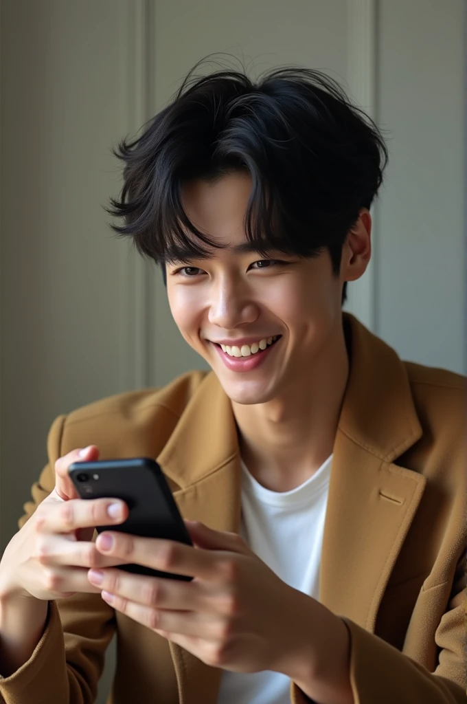 Bts jimin with phone
