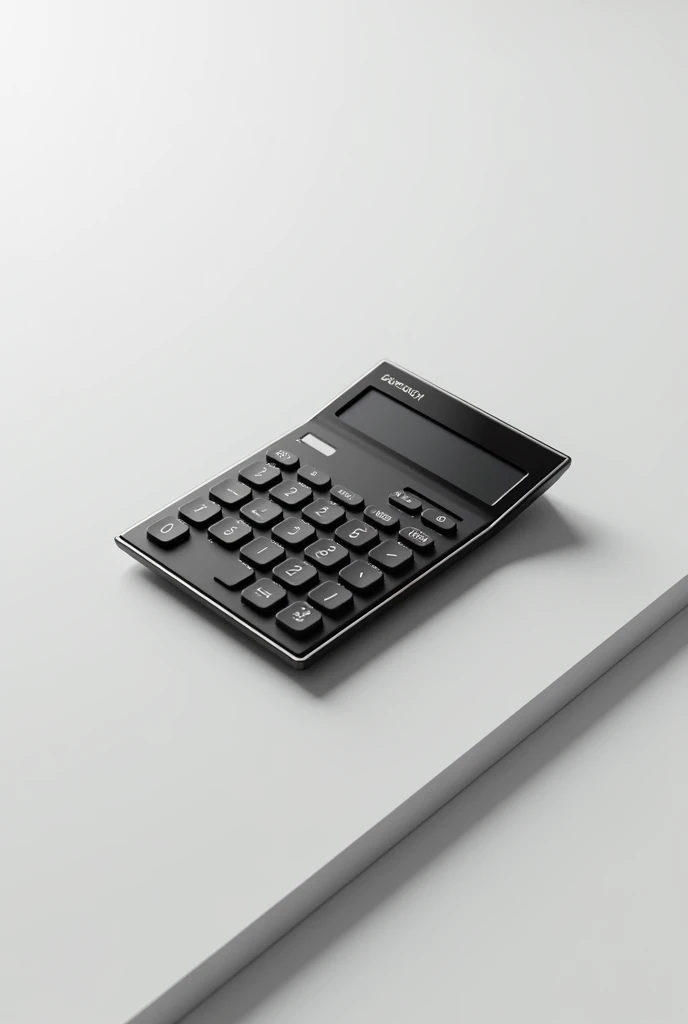 black and white calculator