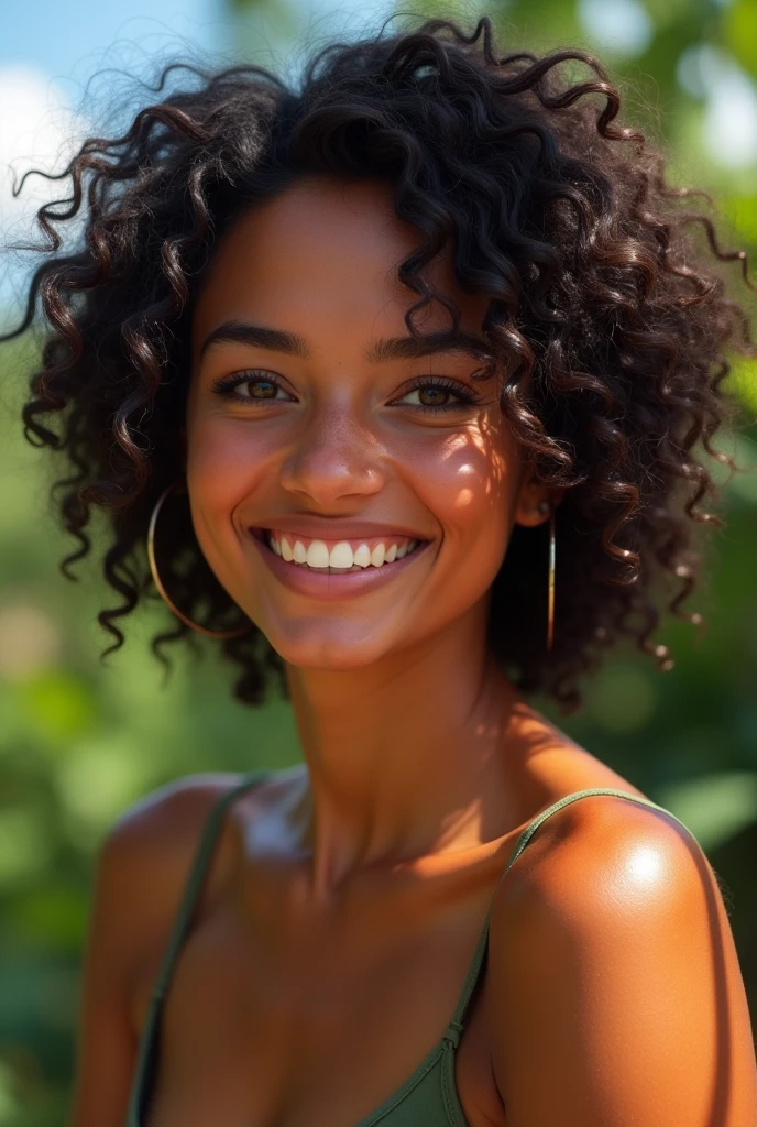 A realistic woman born in Goiás