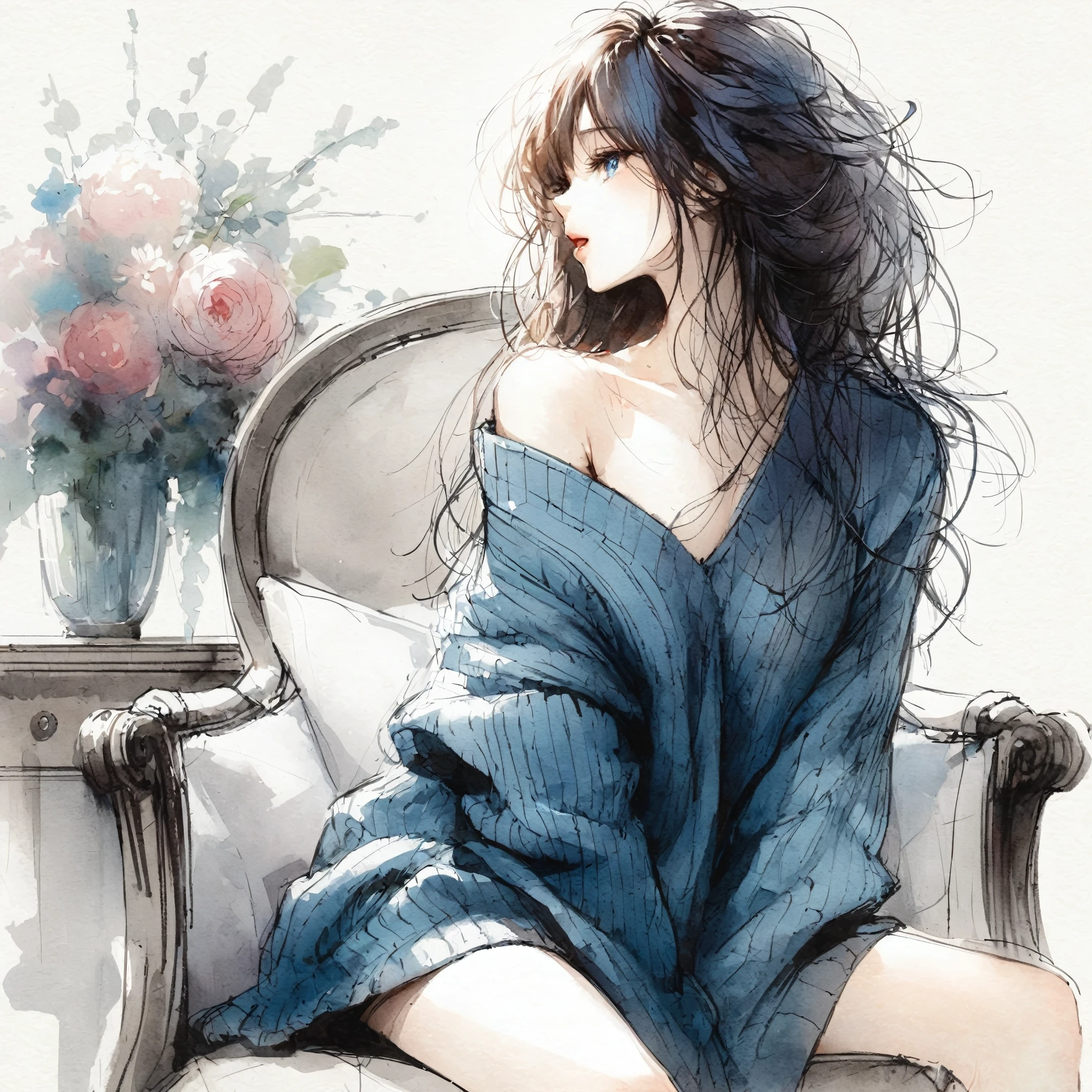 (best quality,4k,8k,highres,masterpiece:1.2),ultra-detailed,beautiful detailed eyes,A girl with beautiful eyes, everyone, beautiful anime girl, cute anime girl, smooth anime art, anime style, elegant colors, soft lighting, delicate beautiful sensitive eyes, very coquettish, (beautiful large breast:1.2)