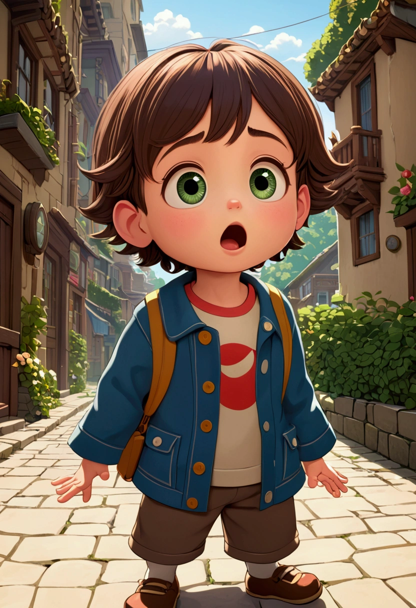 talking cartoon child