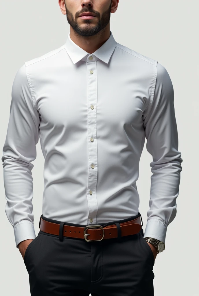 create a realistic 2d shirt showcase