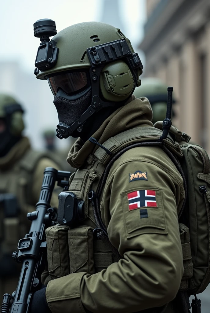 German special forces sent on a mission to capture a VIP without a shoulder patch